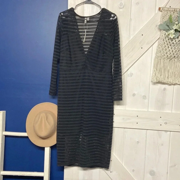 ASOS Curve Black Lace Dress - Picture 1 of 5